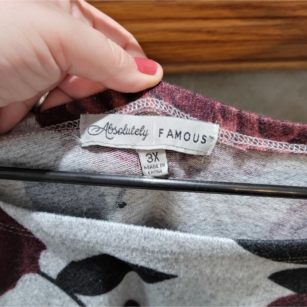 Absolutely Famous Soft Long sleeve Tunic - Picture 2 of 3
